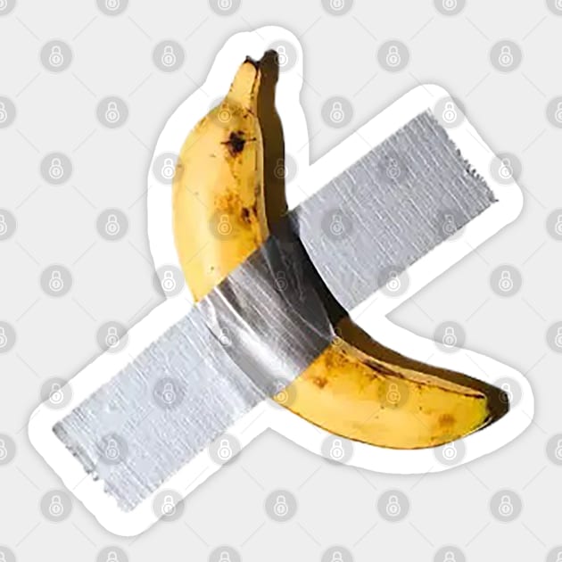 The $120,000 Banana Sticker by Lukasking Tees